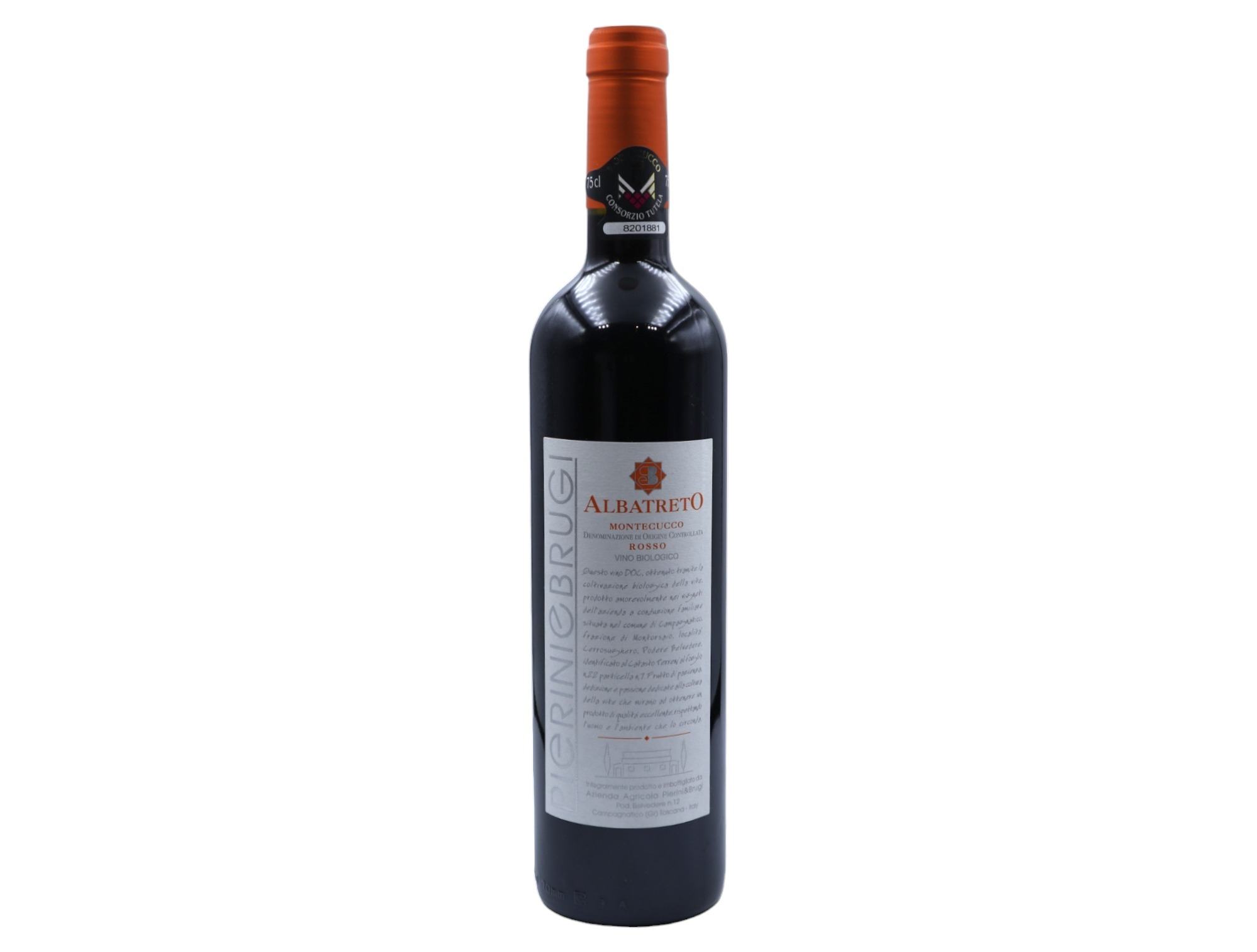 Montecucco Rosso Doc Albatreto 2021 Pierini e Brugi